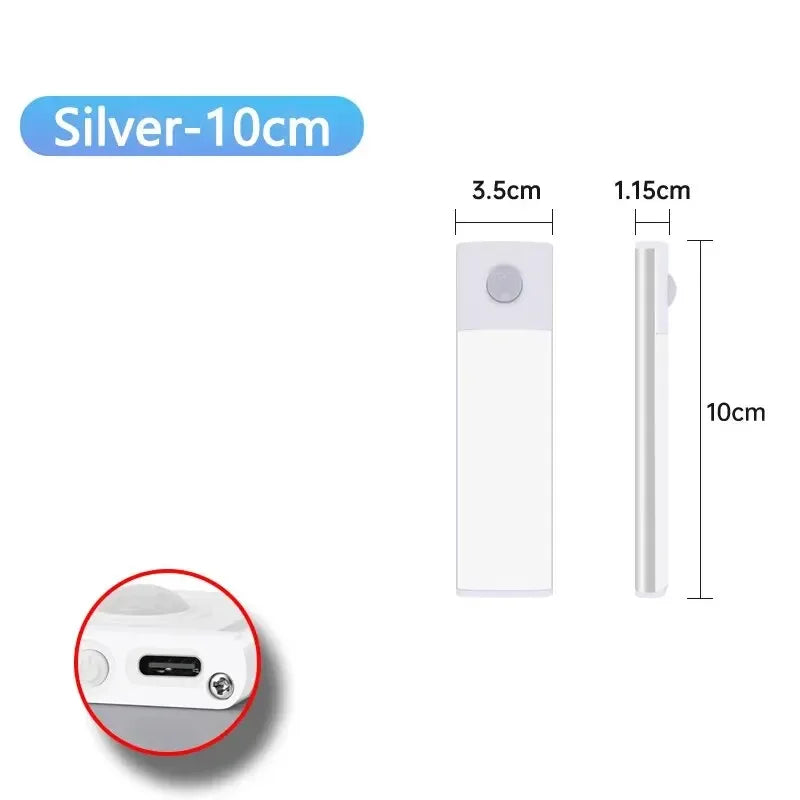 Rechargeable Motion-Sensor Light (Magnetic Bar)
