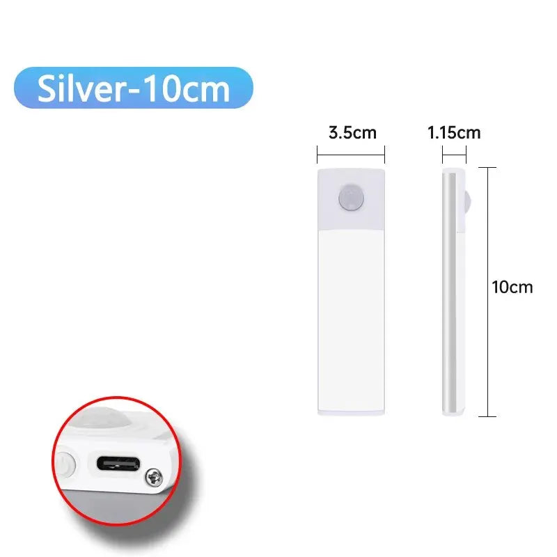 Rechargeable Motion-Sensor Light (Magnetic Bar)